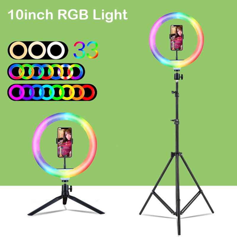 Photography Youtube - Luz de Anel RGB de 10