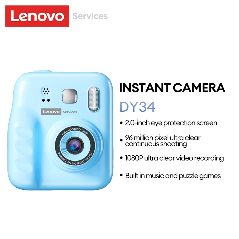 Photography Digital - Lenovo câmera de impressão colorida crianças