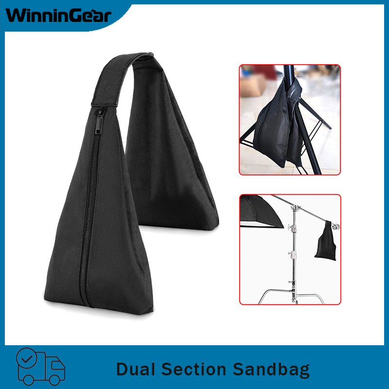 Photography Umbrella Lighting Kit - Saco de Areia de Duas Seções