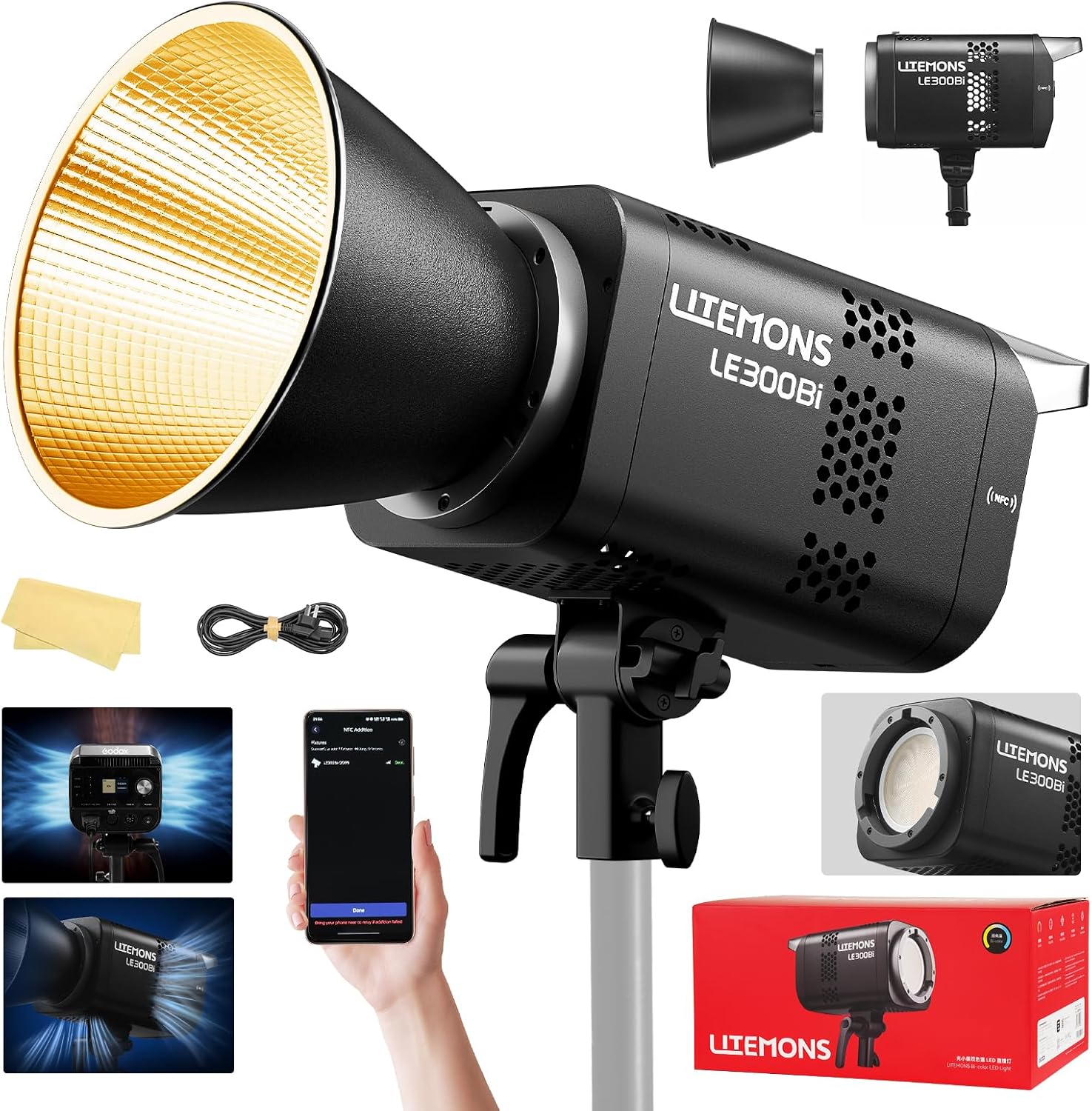 Photography Youtube - Kit de Iluminação de Vídeo LED