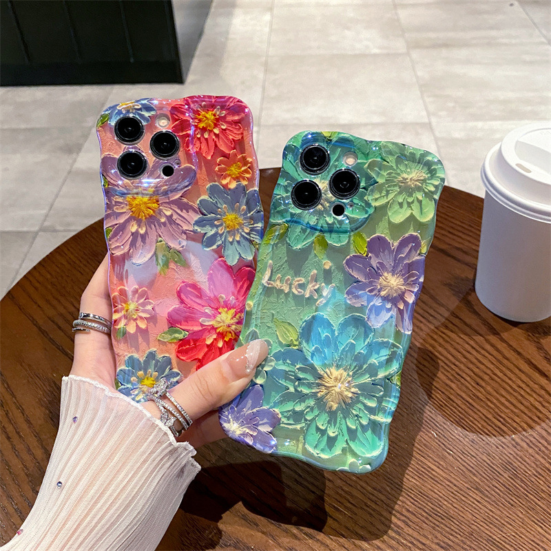 Photography Nature - Retro luz azul pintura a óleo