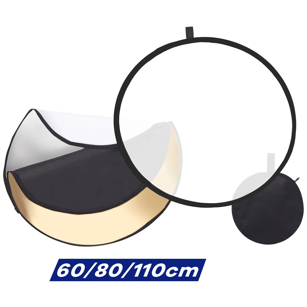 Photography Darkroom - 60/80/110cm 5 em 1 disco refletor