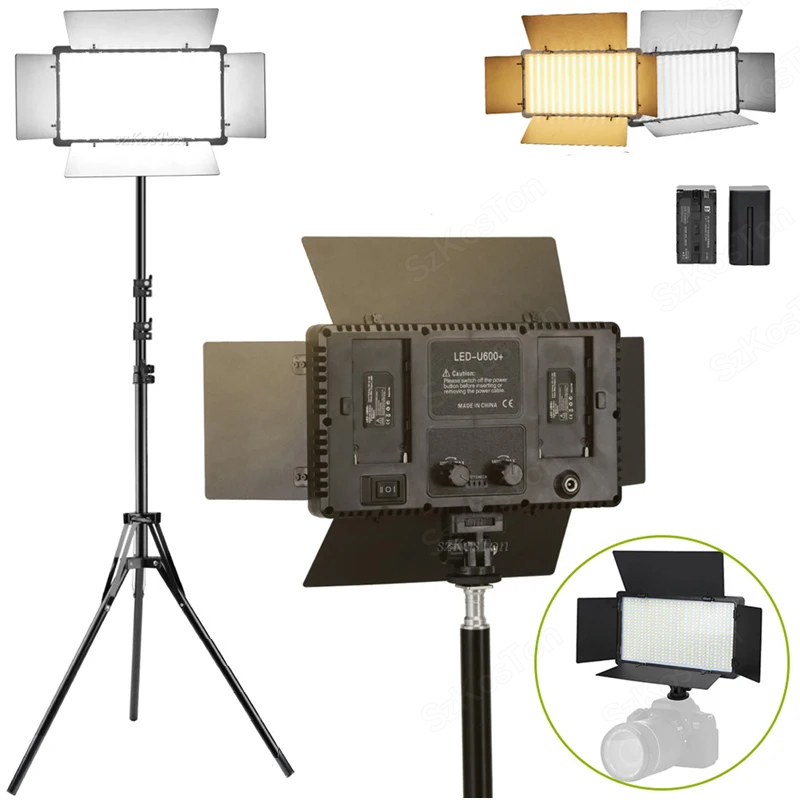 Photography Umbrella Lighting Kit - LED Photo Studio Video Light, Kit