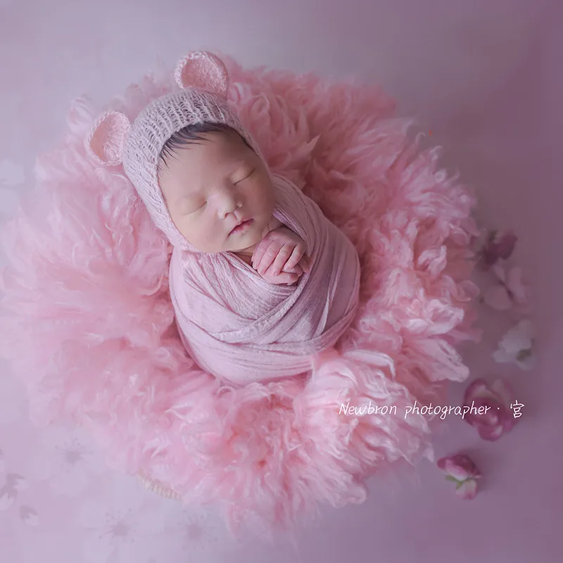 100% tapetes de lã para fotogr - Photography Newborn avaliação e preço