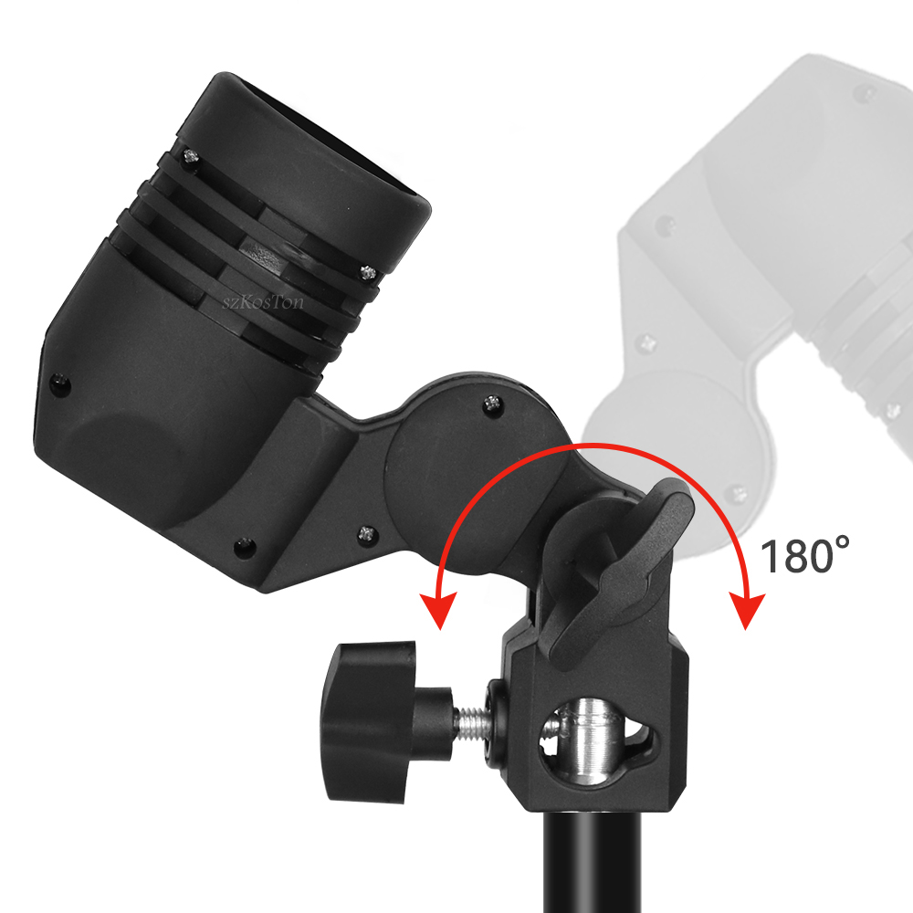 Suporte de lâmpada de cabeça ú - Photography Umbrella Lighting Kit avaliação e preço