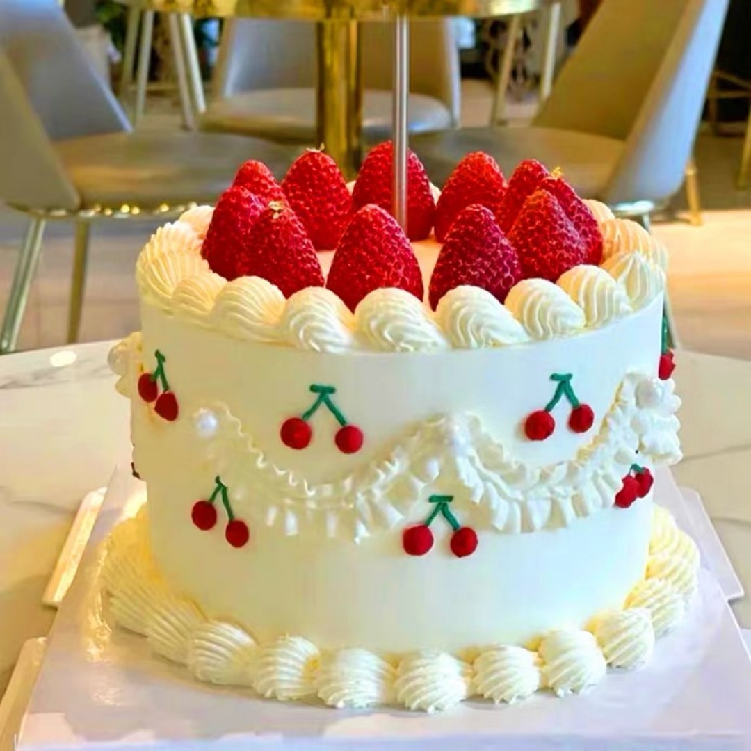 Modelo Realista de Bolo de Cre - Photography Food avaliação e preço