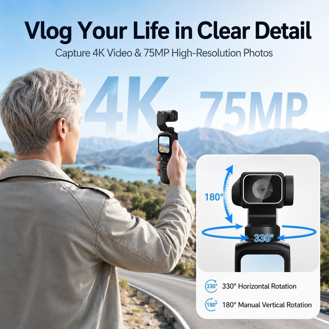 Câmera de Vlogging 4K para You - Photography Youtube avaliação e preço