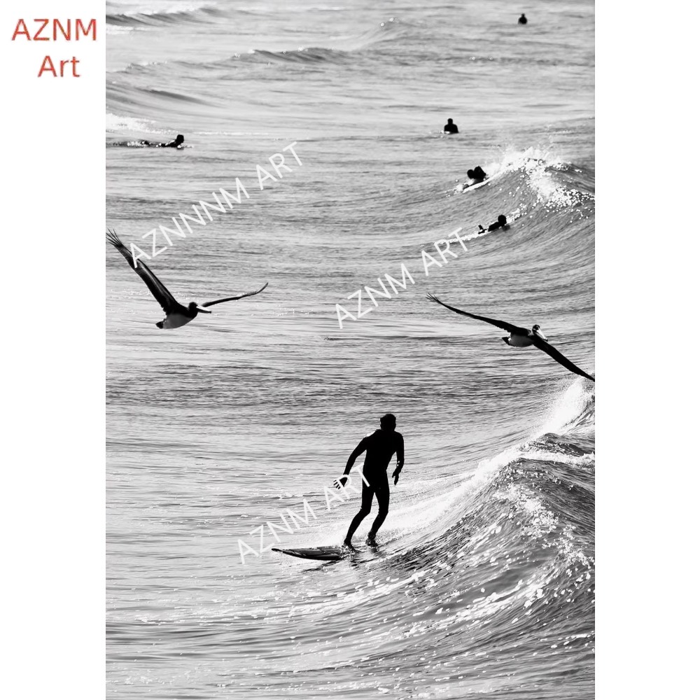 1pc, fino surf preto e branco  - Photography Class avaliação e preço