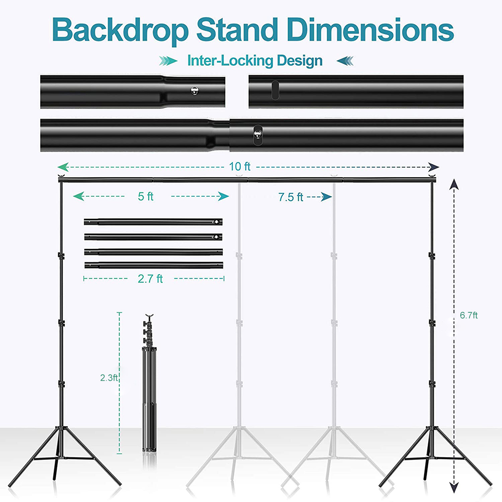Conjunto econômico de equipame - Photography Umbrella Lighting Kit avaliação e preço
