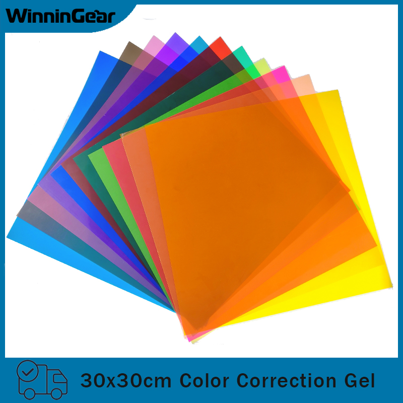 30x30cm 11 peças filtro de luz - Photography Umbrella Lighting Kit avaliação e preço