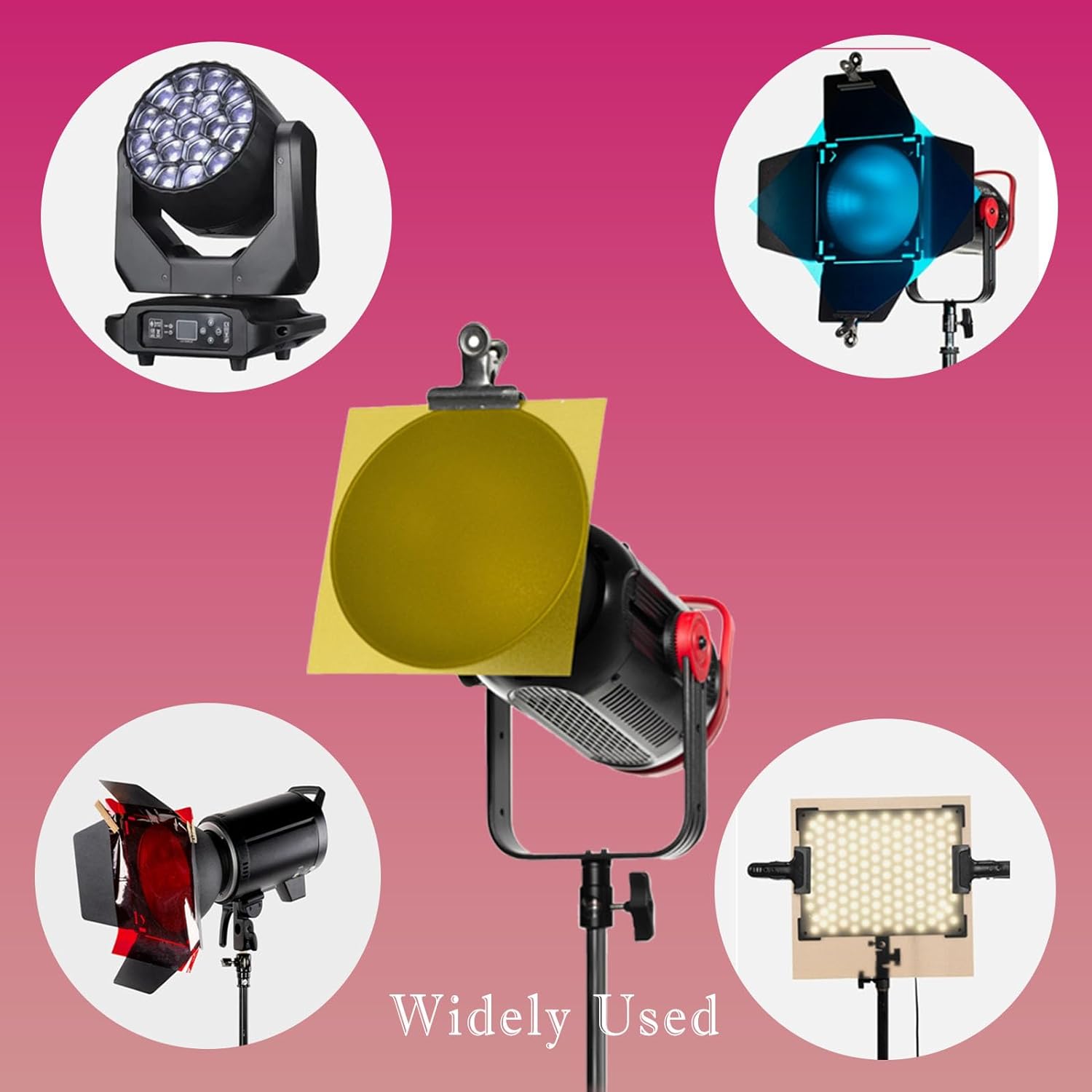 30x30cm 11 peças filtro de luz - Photography Umbrella Lighting Kit avaliação e preço