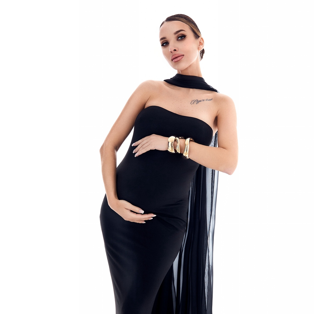 Vestido de Gestante Preto para - Photography Youtube avaliação e preço
