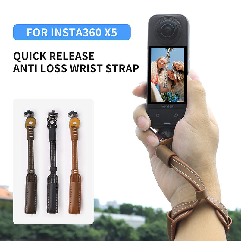 Corda de Pulso para DJI Osmo 3 - Camera Strap Leather avaliação e preço