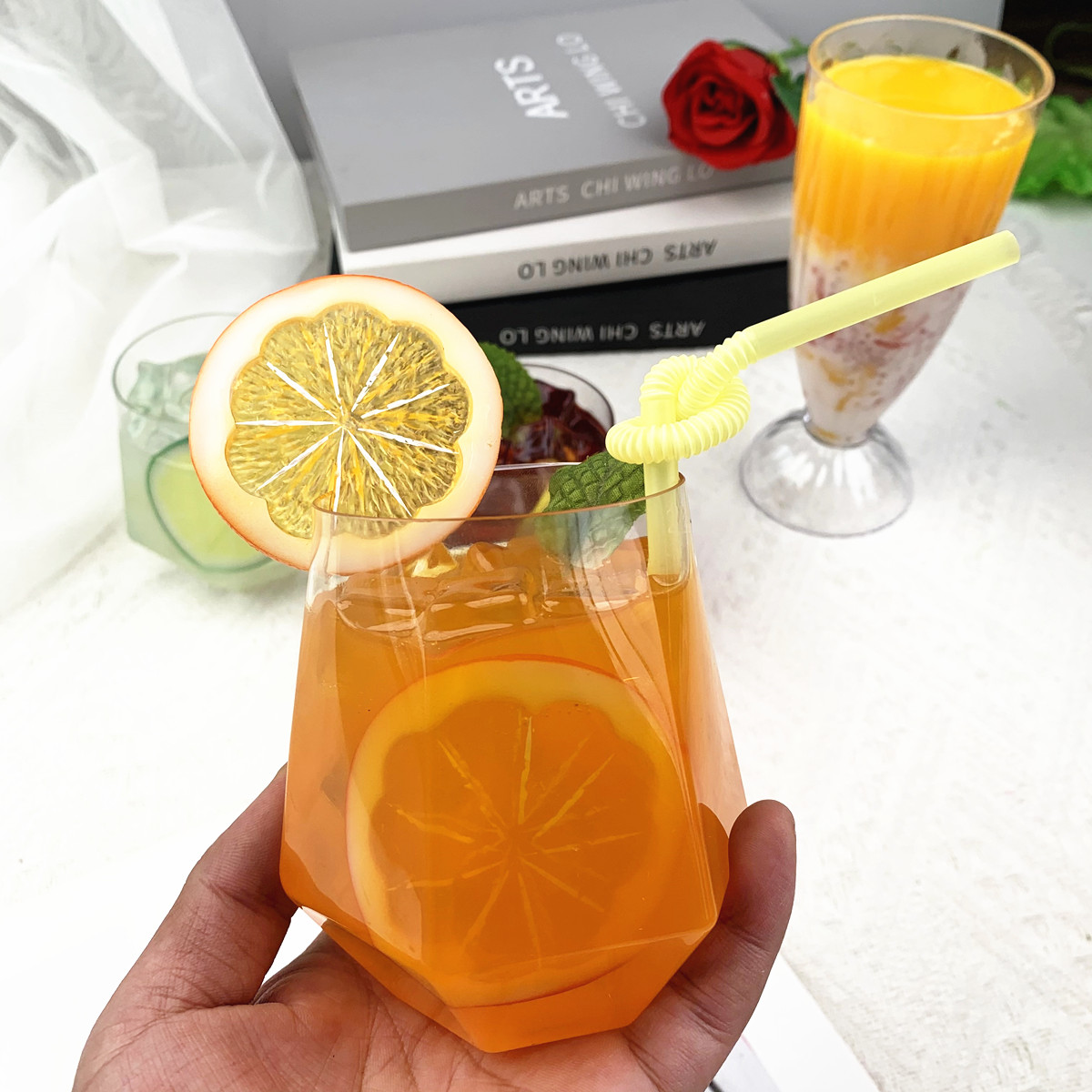 Adereço de bebida de suco de c - Photography Food avaliação e preço